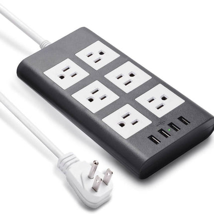 9.8ft USB Power Strip Surge Protector