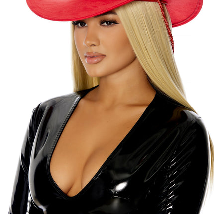 Old Town Cowboy Costume Hat - Red