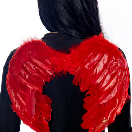Mini Marabou Feather Angel Wings