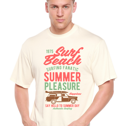 Surf Beach Spun Bamboo® Men's Bamboo Viscose/Organic Cotton Short Sleeve Graphic T-Shirt