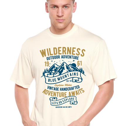 Wilderness Spun Bamboo® Men's Bamboo Viscose/Organic Cotton Short Sleeve Graphic T-Shirt