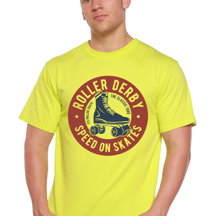 Roller Derby Spun Bamboo® Men's Bamboo Viscose/Organic Cotton Short Sleeve Graphic T-Shirt