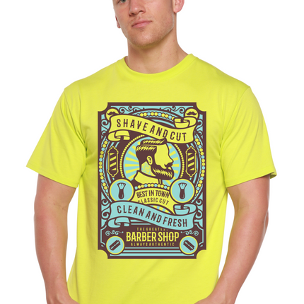 Shave and Cut Spun Bamboo® Men's Bamboo Viscose/Organic Cotton Short Sleeve Graphic T-Shirt