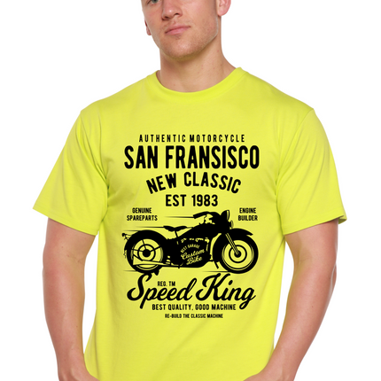 San Fransisco Spun Bamboo® Men's Bamboo Viscose/Organic Cotton Short Sleeve Graphic T-Shirt
