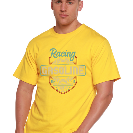 Racing Men's Bamboo Viscose/Organic Cotton Short Sleeve Graphic T-Shirt