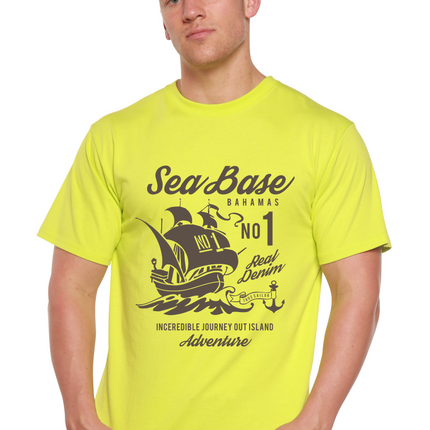 Sea Base Spun Bamboo® Men's Bamboo Viscose/Organic Cotton Short Sleeve Graphic T-Shirt