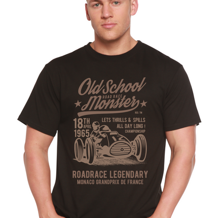 Old School Road Spun Bamboo® Men's Bamboo Viscose/Organic Cotton Short Sleeve Graphic T-Shirt