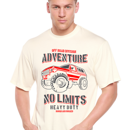 No Limits Spun Bamboo® Men's Bamboo Viscose/Organic Cotton Short Sleeve Graphic T-Shirt