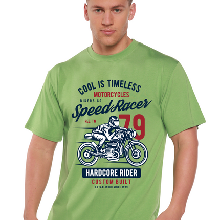 Speed Racer Spun Bamboo® Men's Bamboo Viscose/Organic Cotton Short Sleeve Graphic T-Shirt