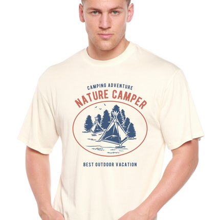Nature Camper Spun Bamboo® Men's Bamboo Viscose/Organic Cotton Short Sleeve Graphic T-Shirt