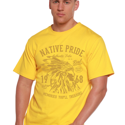 Native Pride Spun Bamboo® Men's Bamboo Viscose/Organic Cotton Short Sleeve Graphic T-Shirt