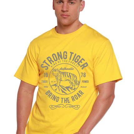Strong Tiger Spun Bamboo® Men's Bamboo Viscose/Organic Cotton Short Sleeve Graphic T-Shirt