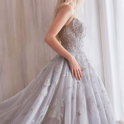 Andrea & Leo A0890 Constellation Dream Strapless Long Dress