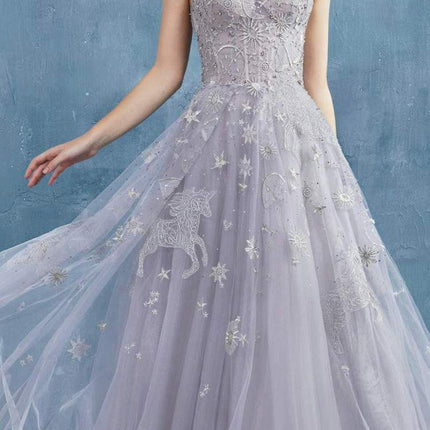 Andrea & Leo A0890 Constellation Dream Strapless Long Dress