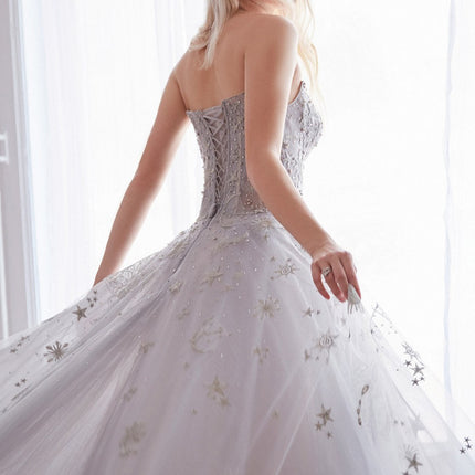 Andrea & Leo A0890 Constellation Dream Strapless Long Dress