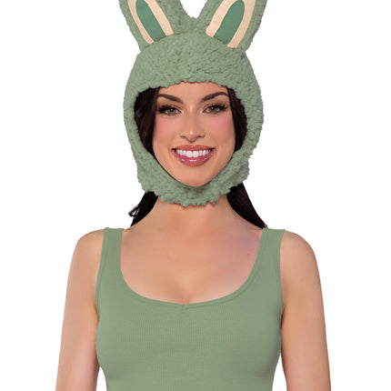 Halloween accessory Bunny Monster bonnet - Green - O/S