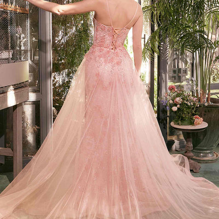 Andrea & Leo A1382 Dress Tulle Daisy Overskirt Gown