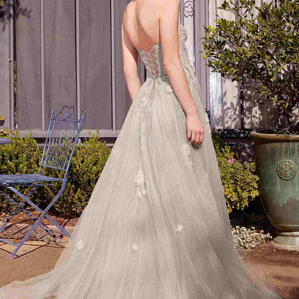 Andrea & Leo A1418 Dress Long Strapless A-Line Ball Gown
