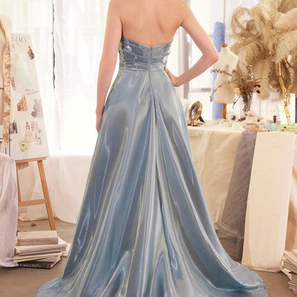 Andrea & Leo A1439 Dress Pleated Origami Liquid Taffeta Gown