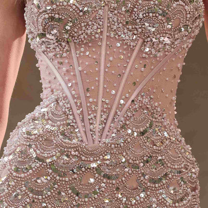 Andrea & Leo A1481 Fitted Strapless Sweetheart Corset Bodice Gown