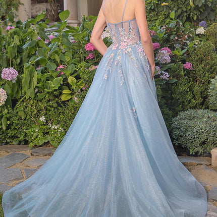 Andrea & Leo A1490 Whimsical Strapless Prom Ball Gown