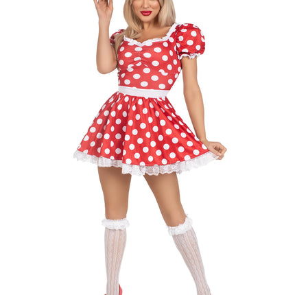 Mushroom Hat - Red/White - O/S
