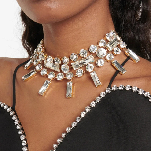 Crystal Rhinestone Necklace