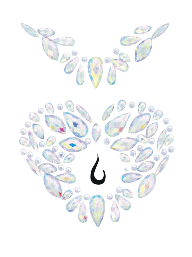 Novalie Body Jewels Sticker - Clear - O/S