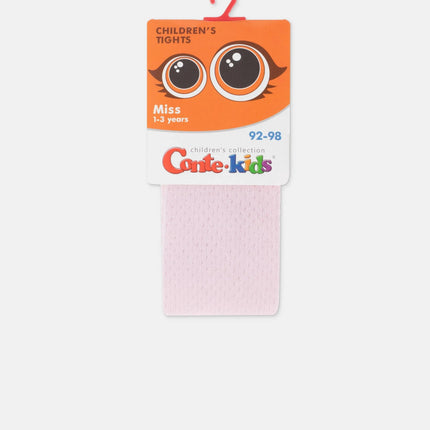 Conte-Kids Cotton Tights Miss 616 - Mesh Pattern
