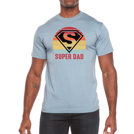 Super Dad Men's Bamboo Viscose/Organic Cotton Short Sleeve Graphic T-Shirt