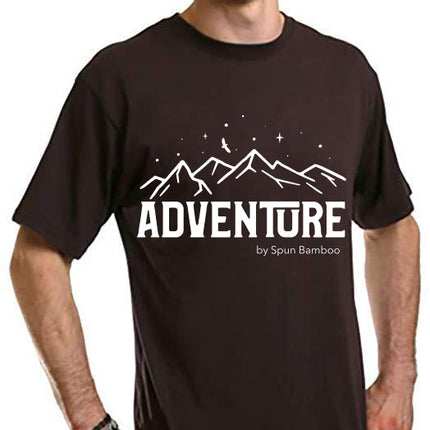 Adventure Printed Men's Bamboo Viscose/Organic Cotton Short Sleeve T-Shirt