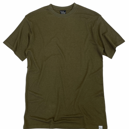 Custom Printed Men's Bamboo Viscose/Organic Cotton Short Sleeve T-Shirt