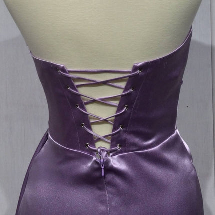Cinderella Divine CD294 Strapless Satin Corset Mermaid Gown