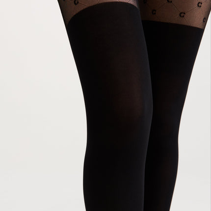 Fantasy Tights Conte Couture - Imitation Overknees