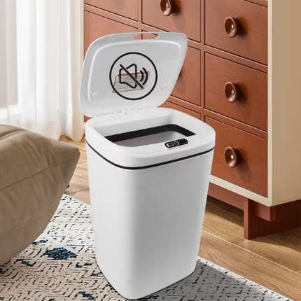 Smart Hands-Free Trash Can – 12L & 17L, Motion Sensor