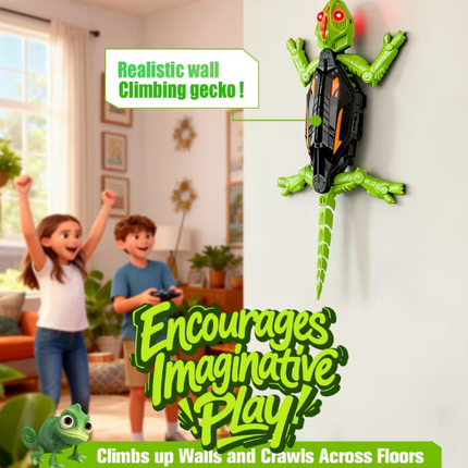 Wall Climbing RC Gecko – Remote Control Lizard Robot