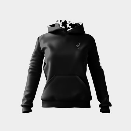 Cow Print Performance Hoodie | Lightweight Unisex Moisture-Wicking Athletic Hoodie