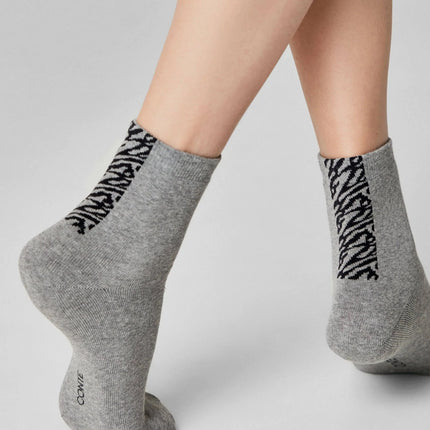 Cotton Socks Conte Comfort 570 - Zebra Stripes