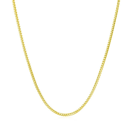 14k Yellow Gold Franco Chain 1.2mm