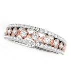 3 / White & Rose Gold