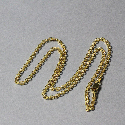 2.3mm 14k Yellow Gold Diamond Cut Cable Link Chain