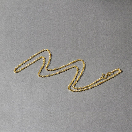 14k Yellow Gold Rolo Chain 1.9mm