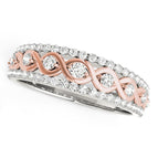 3 / White & Rose Gold