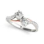 3 / White & Rose Gold