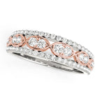 3 / White & Rose Gold