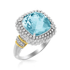 7 / Yellow Gold & Sterling Silver