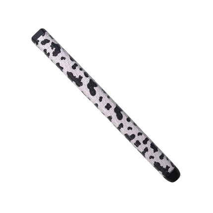 Cow Print Putter Grip | Midsize | Premium PU Material | Stable Feel | Golf | Black White Spotted