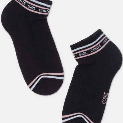 Cotton Ankle Socks Conte Active 572 - Terry Foot