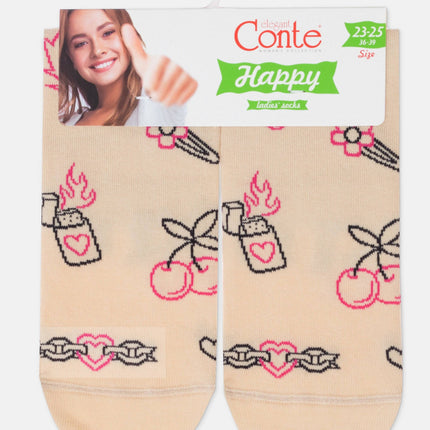 Cotton Socks Conte Happy 605 - Baby Love