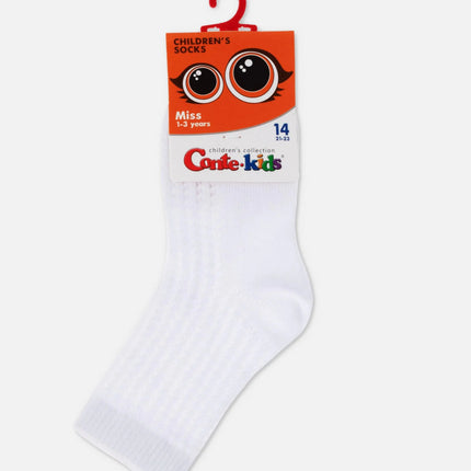 Conte Kids Miss 903 Lace Cotton Socks for Girls – Soft European Fashion Socks